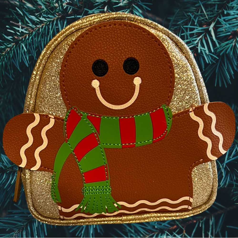 GINGERBREAD Cosmetic Bag / Purse by Bath & Body Works